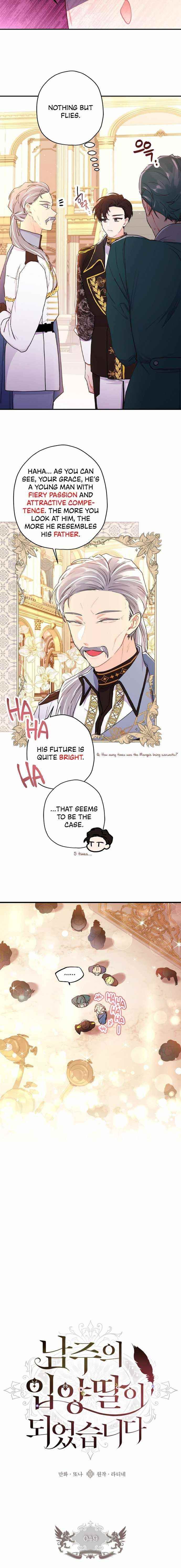 I Became The Male Lead’S Adopted Daughter Chapter 49 - Page 3 in English