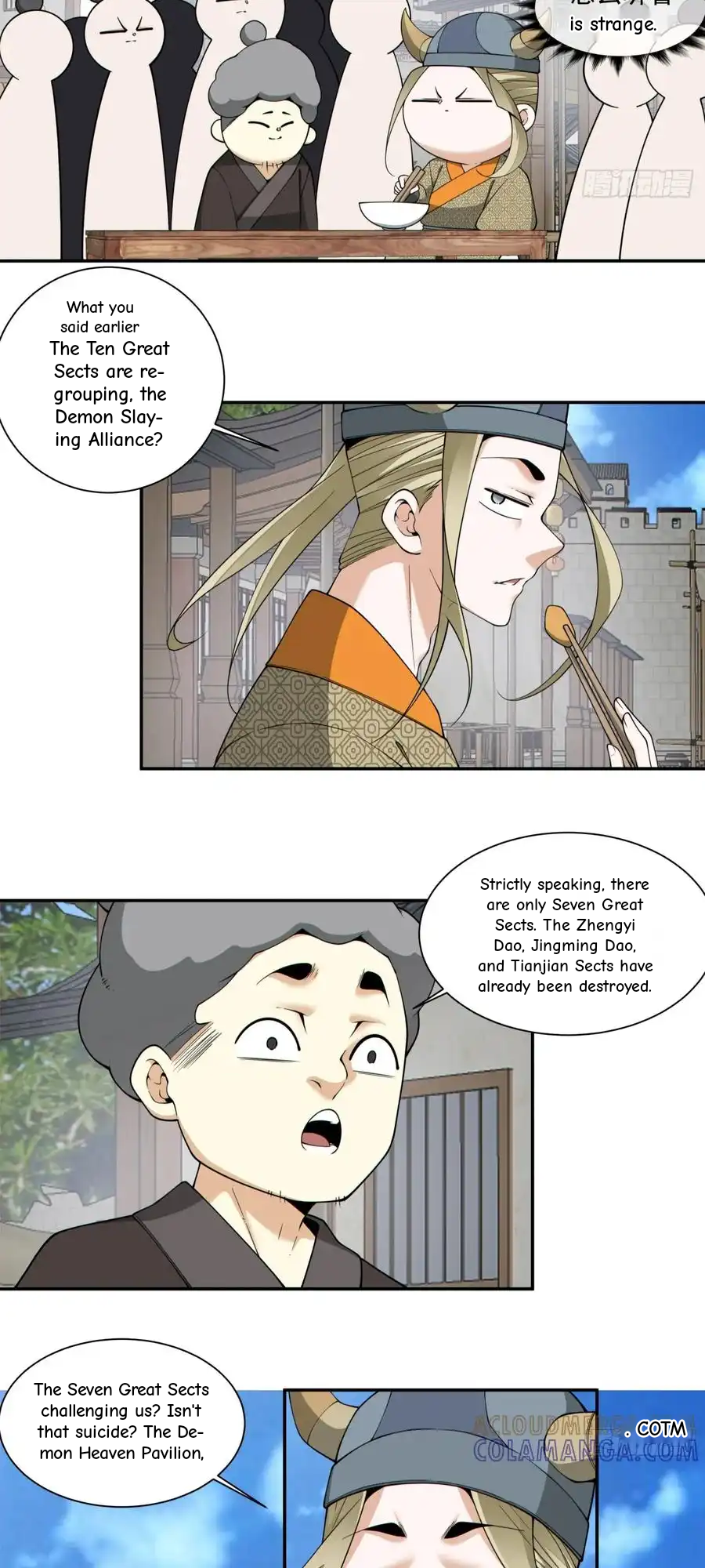 My Disciples Are All Big Villains Chapter 404 - Page 3 in English