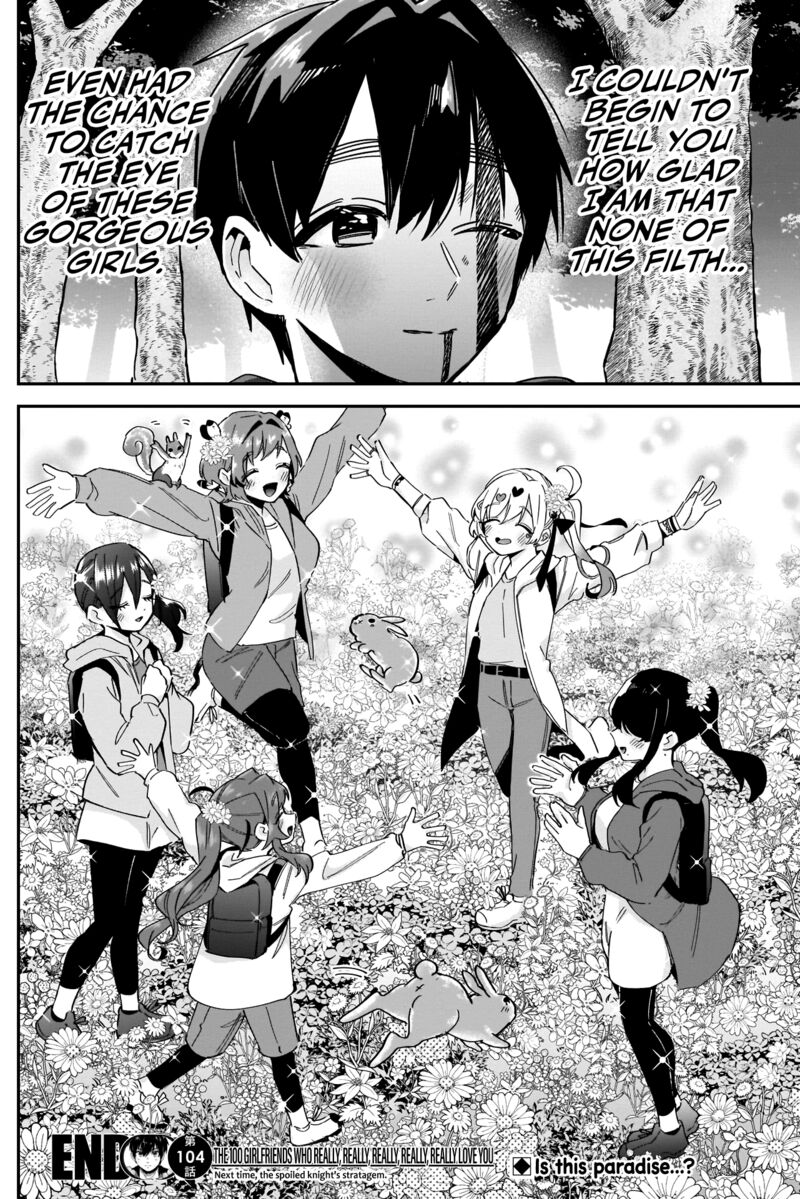 The 100 Girlfriends Who Really, Really, Really, Really, Really Love You Chapter 104 - Page 18 in English