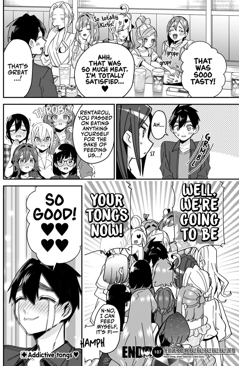 The 100 Girlfriends Who Really, Really, Really, Really, Really Love You Chapter 107 - Page 18 in English
