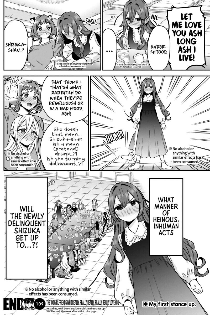 The 100 Girlfriends Who Really, Really, Really, Really, Really Love You Chapter 109 - Page 19 in English