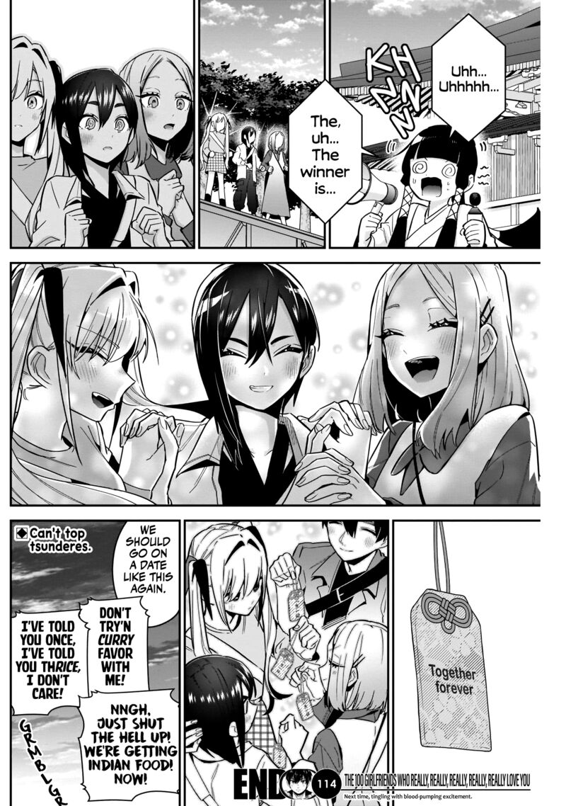The 100 Girlfriends Who Really, Really, Really, Really, Really Love You Chapter 114 - Page 19 in English