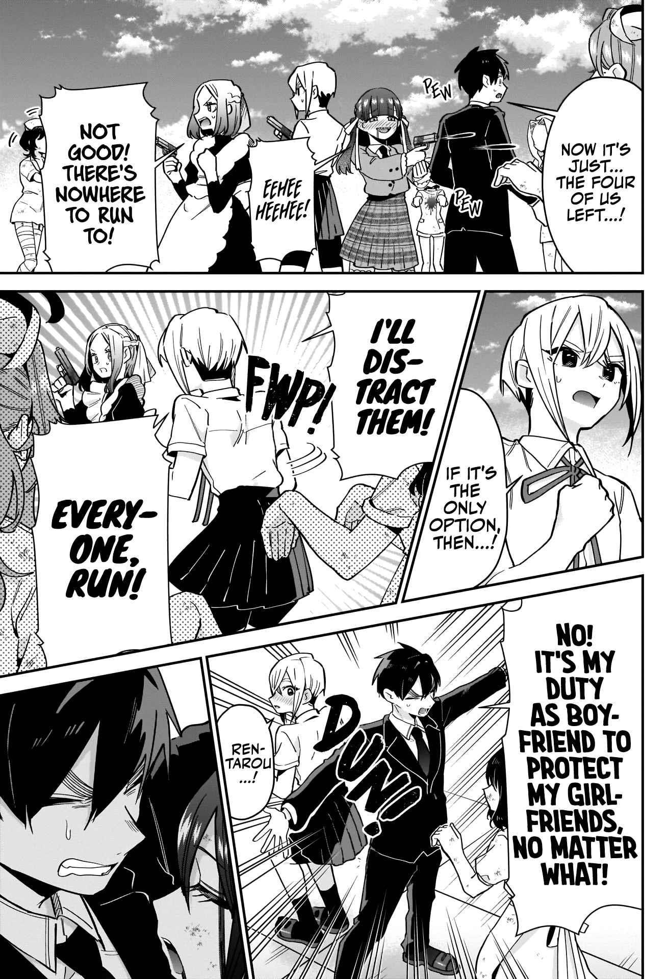 The 100 Girlfriends Who Really, Really, Really, Really, Really Love You Chapter 117 - Page 13 in English
