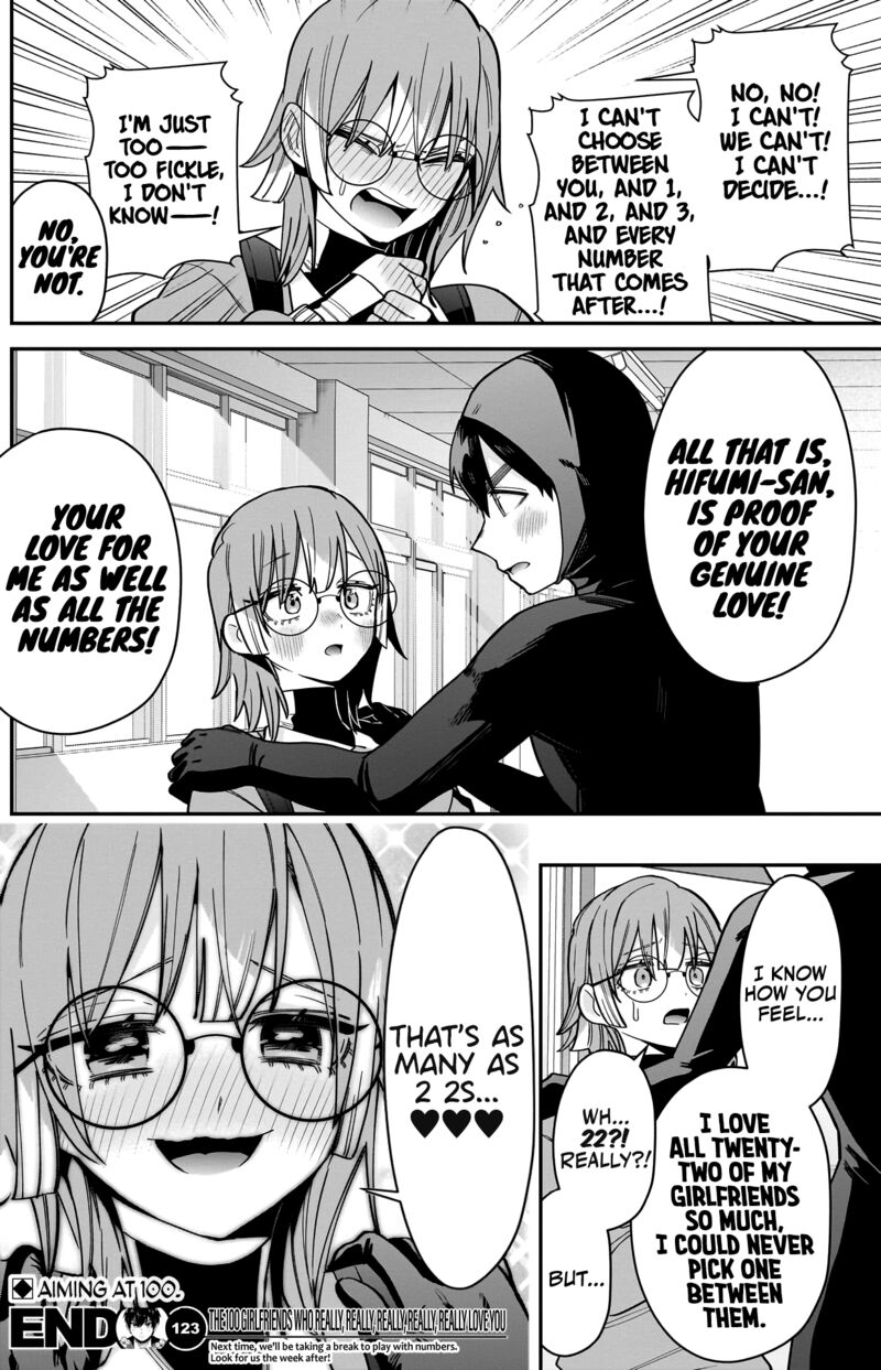 The 100 Girlfriends Who Really, Really, Really, Really, Really Love You Chapter 123 - Page 20 in English