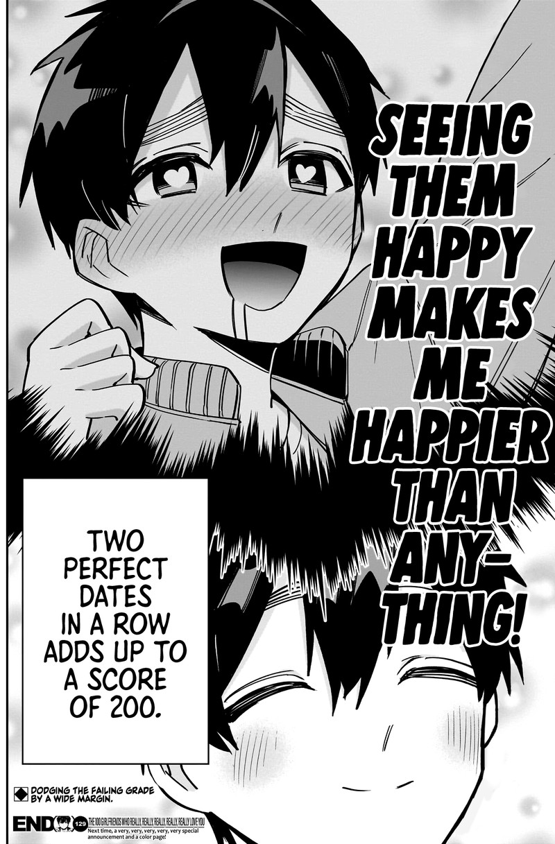 The 100 Girlfriends Who Really, Really, Really, Really, Really Love You Chapter 129 - Page 19 in English