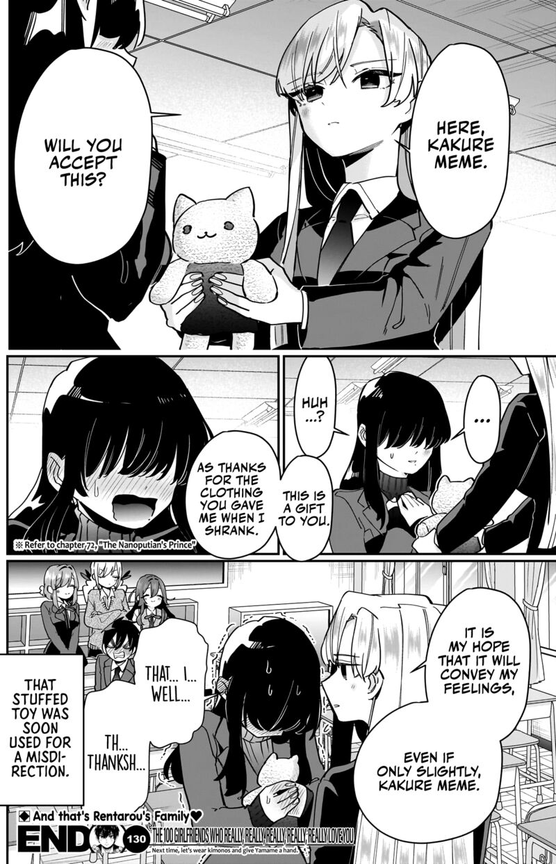 The 100 Girlfriends Who Really, Really, Really, Really, Really Love You Chapter 130 - Page 24 in English