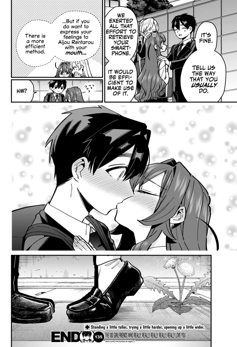 The 100 Girlfriends Who Really, Really, Really, Really, Really Love You Chapter 135 - Page 22 in English