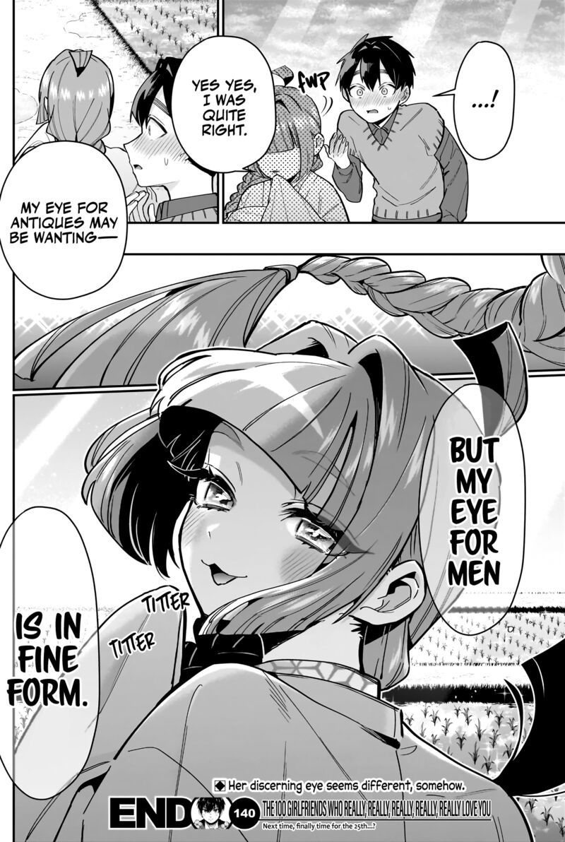 The 100 Girlfriends Who Really, Really, Really, Really, Really Love You Chapter 140 - Page 20 in English