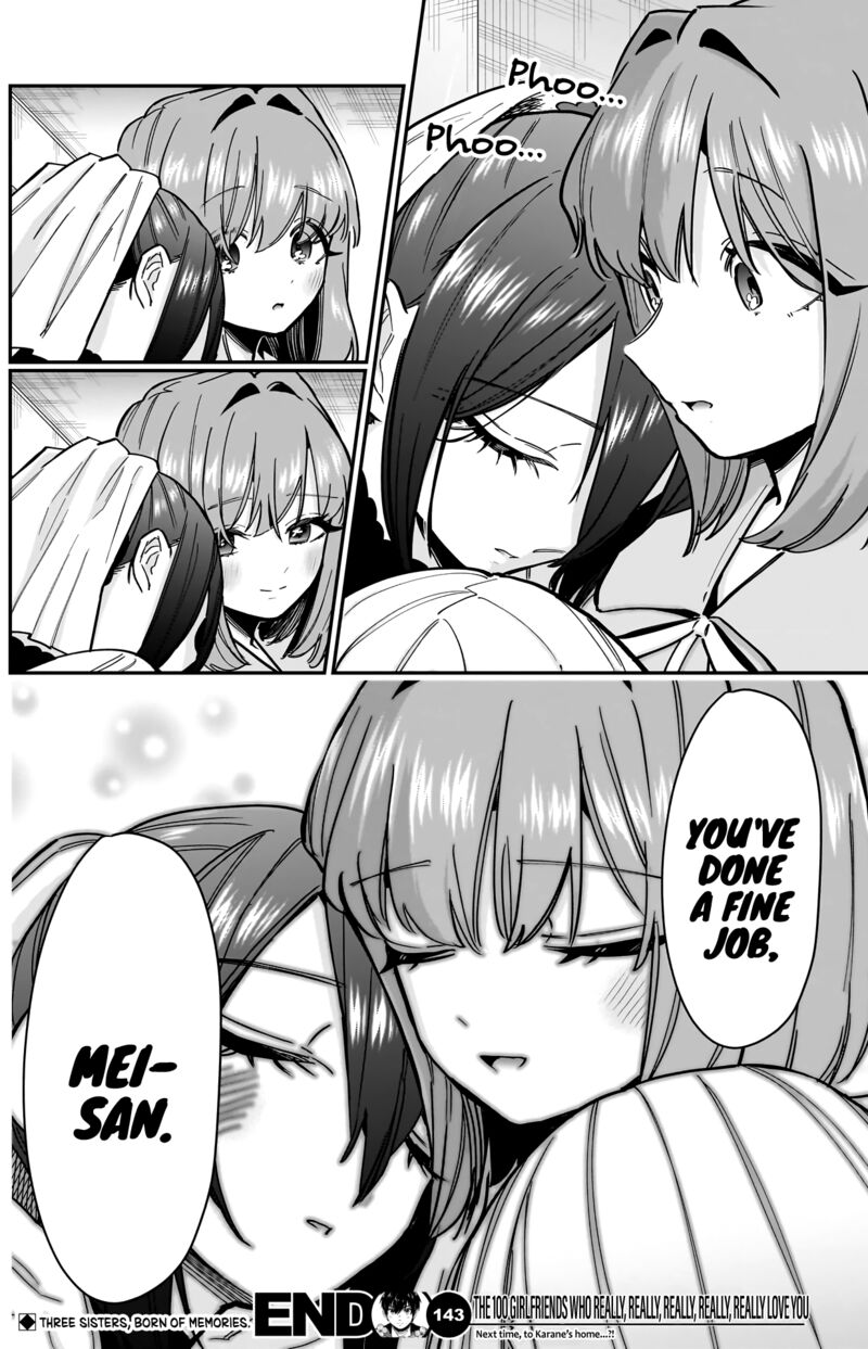 The 100 Girlfriends Who Really, Really, Really, Really, Really Love You Chapter 143 - Page 21 in English