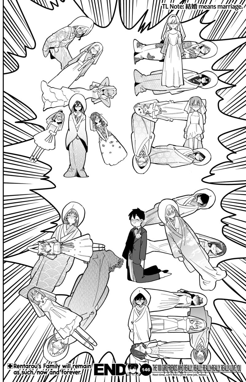 The 100 Girlfriends Who Really, Really, Really, Really, Really Love You Chapter 146 - Page 13 in English