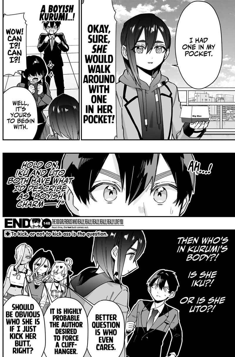 The 100 Girlfriends Who Really, Really, Really, Really, Really Love You Chapter 148 - Page 20 in English
