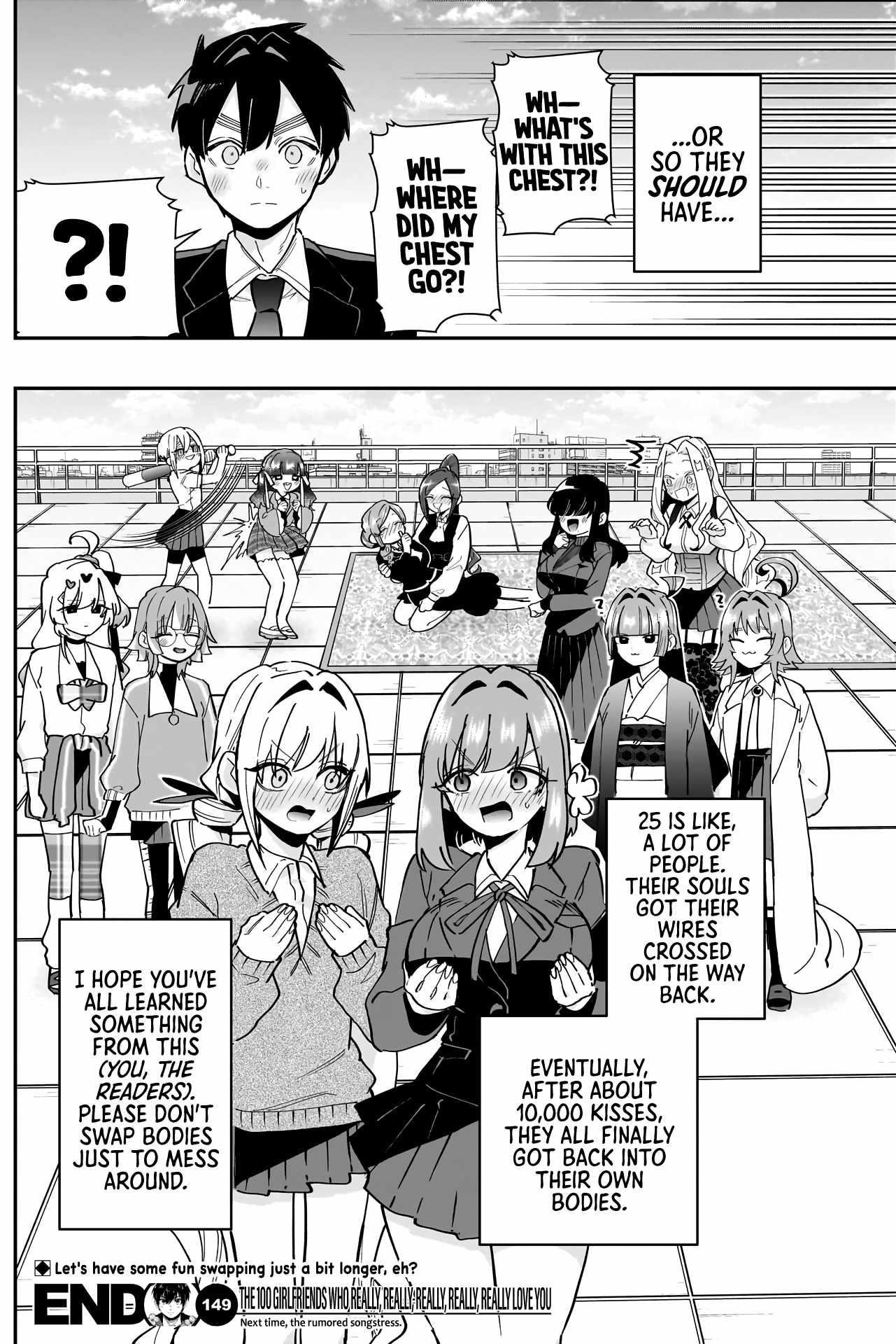 The 100 Girlfriends Who Really, Really, Really, Really, Really Love You Chapter 149 - Page 19 in English
