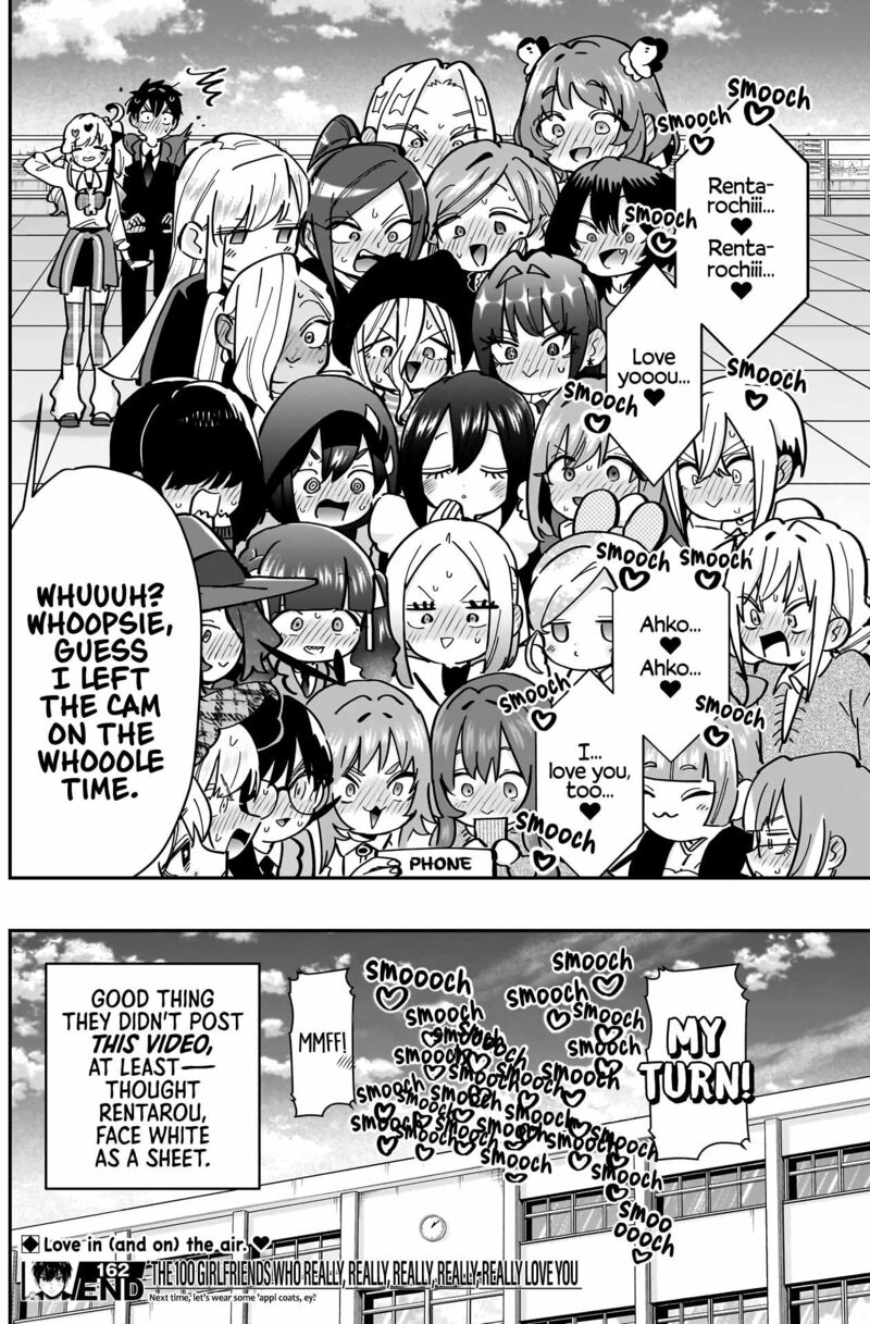 The 100 Girlfriends Who Really, Really, Really, Really, Really Love You Chapter 162 - Page 18 in English