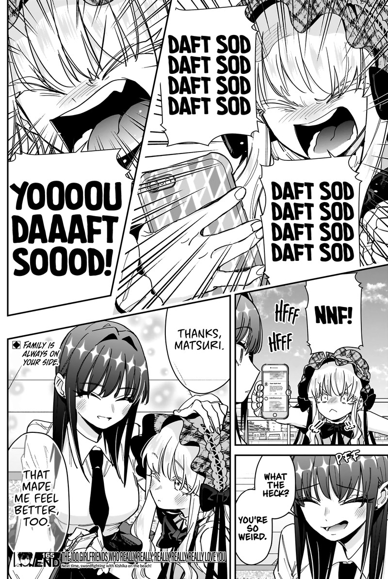 The 100 Girlfriends Who Really, Really, Really, Really, Really Love You Chapter 165 - Page 20 in English