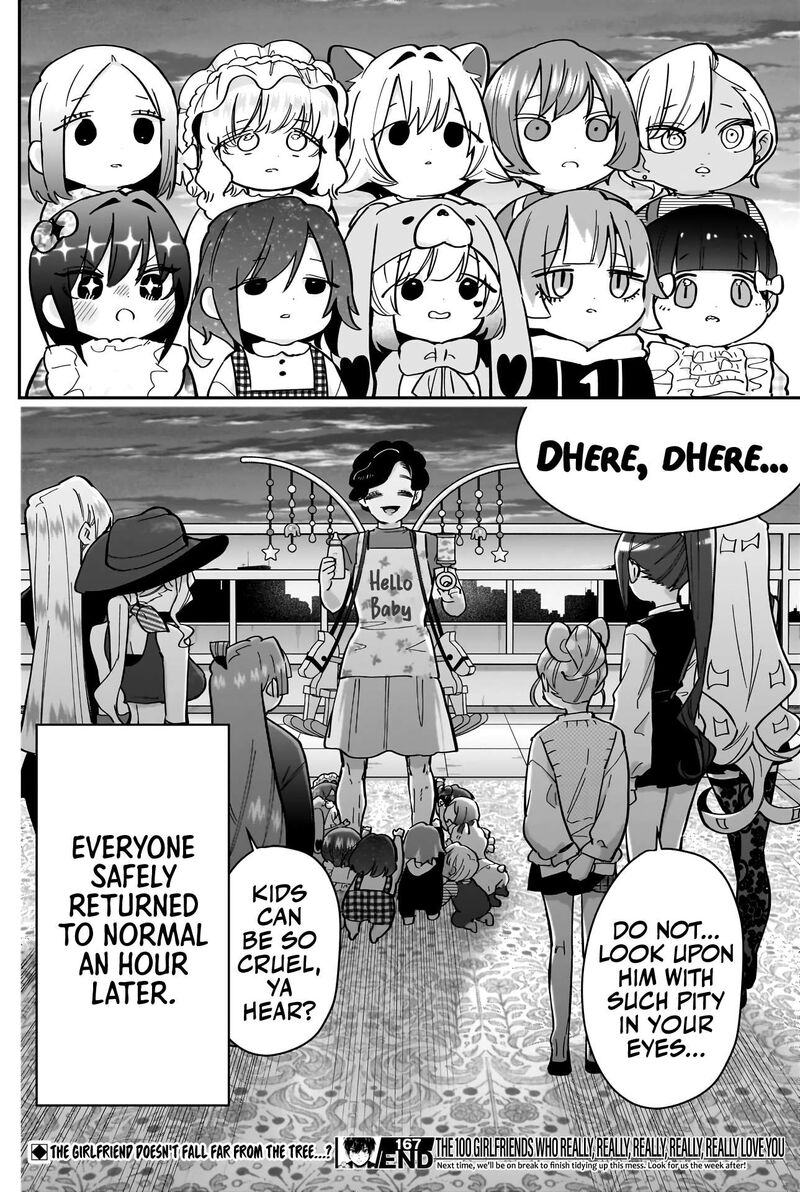 The 100 Girlfriends Who Really, Really, Really, Really, Really Love You Chapter 167 - Page 20 in English