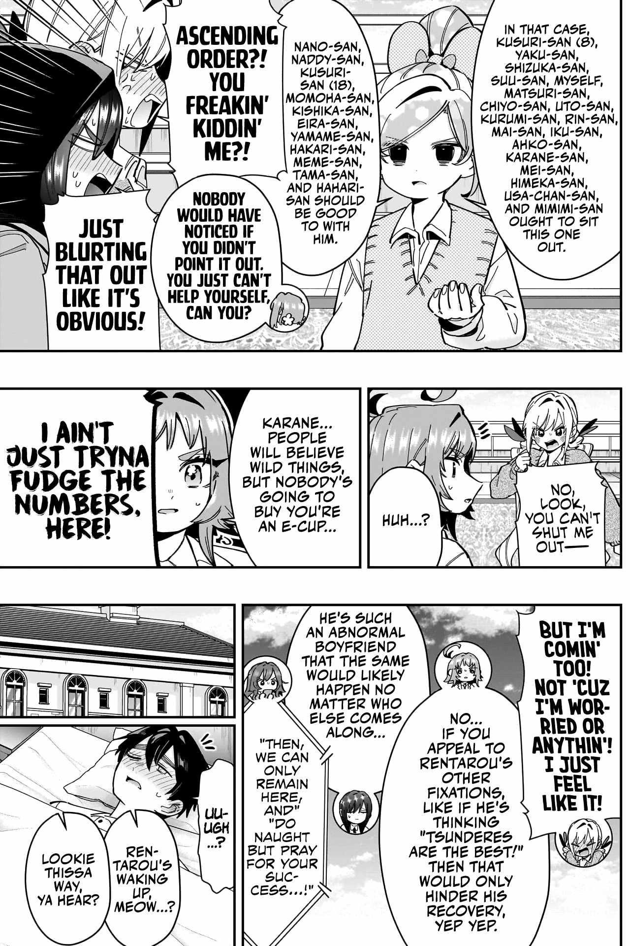 The 100 Girlfriends Who Really, Really, Really, Really, Really Love You Chapter 171 - Page 4 in English