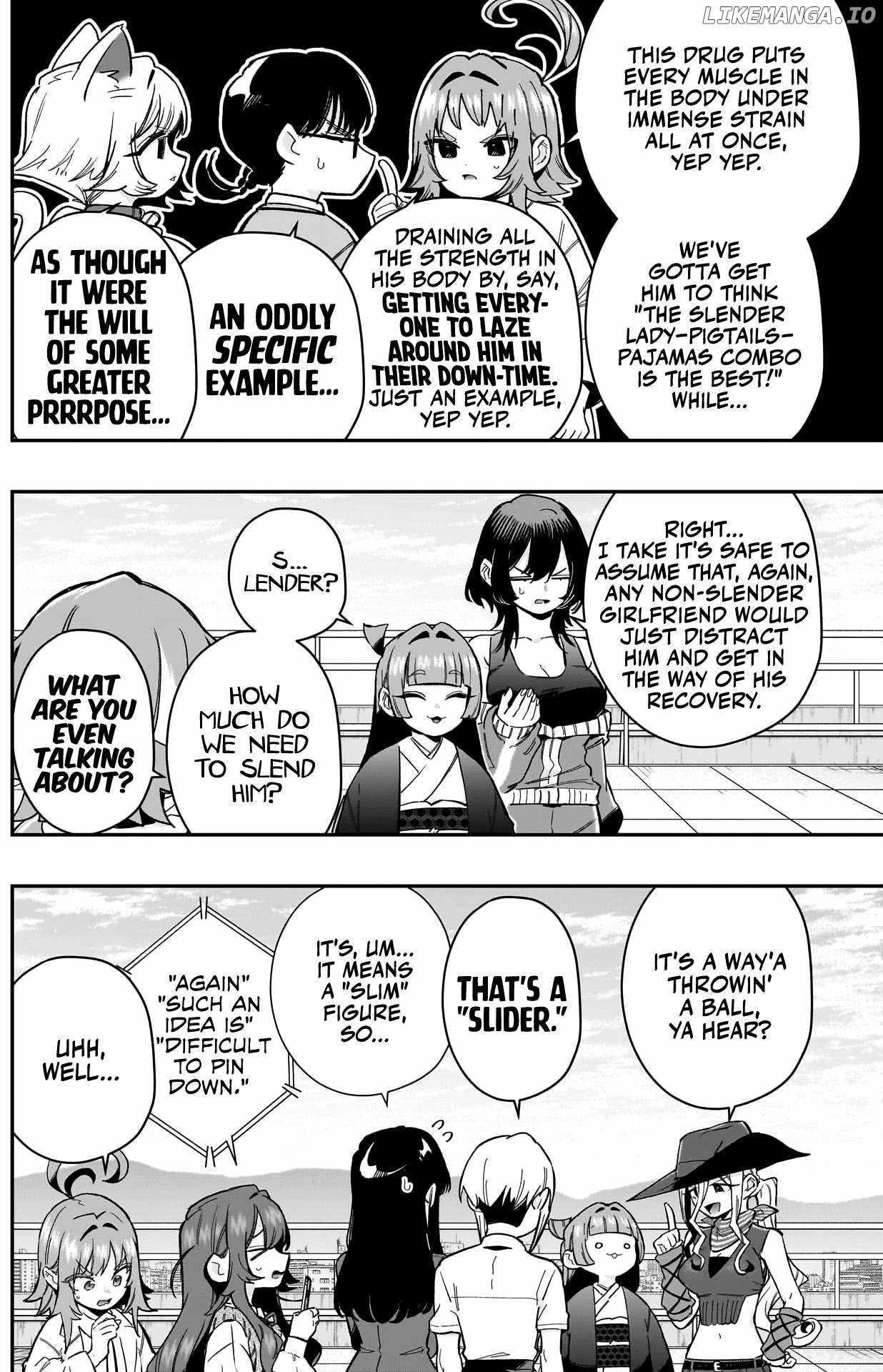 The 100 Girlfriends Who Really, Really, Really, Really, Really Love You Chapter 172 - Page 3 in English