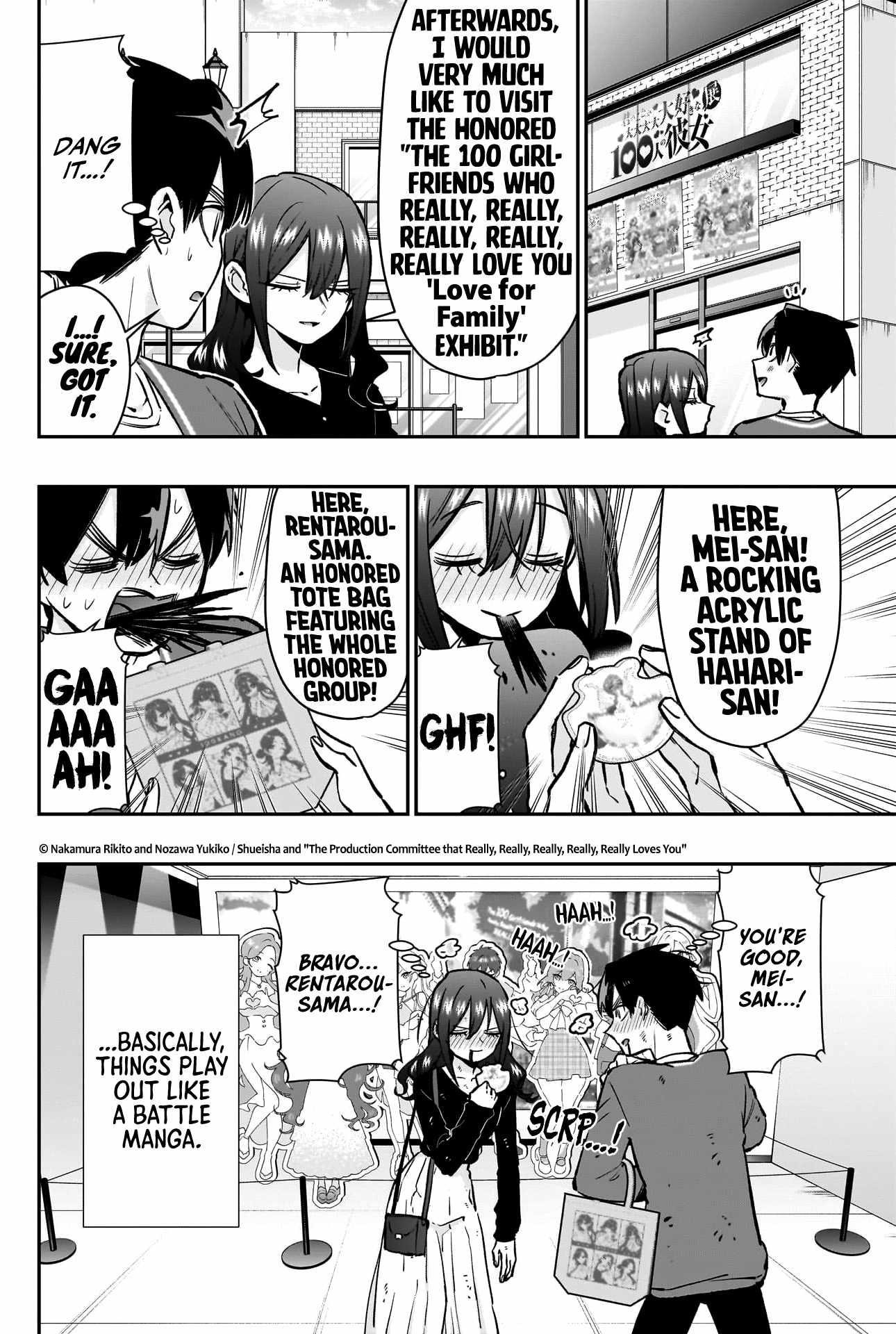 The 100 Girlfriends Who Really, Really, Really, Really, Really Love You Chapter 181 - Page 14 in English