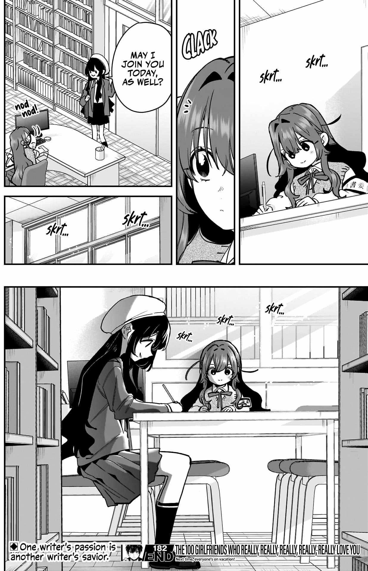 The 100 Girlfriends Who Really, Really, Really, Really, Really Love You Chapter 182 - Page 20 in English