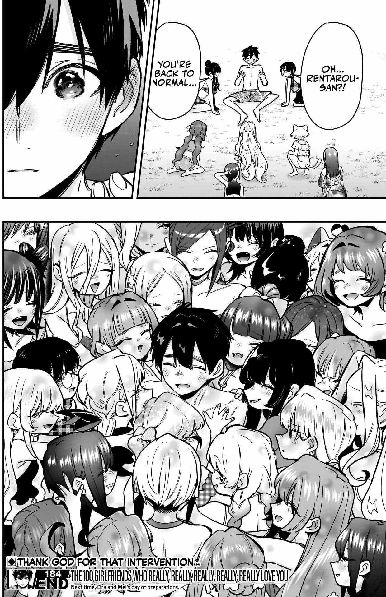 The 100 Girlfriends Who Really, Really, Really, Really, Really Love You Chapter 184 - Page 14 in English