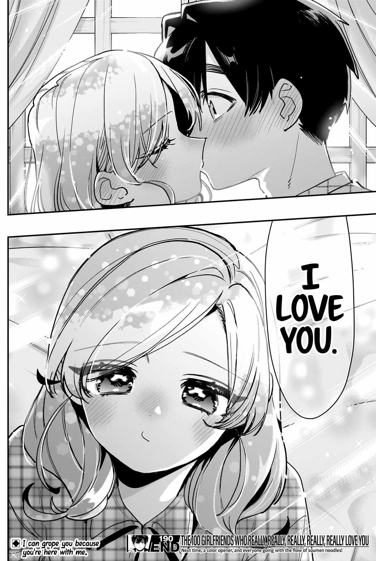 The 100 Girlfriends Who Really, Really, Really, Really, Really Love You Chapter 190 - Page 18 in English