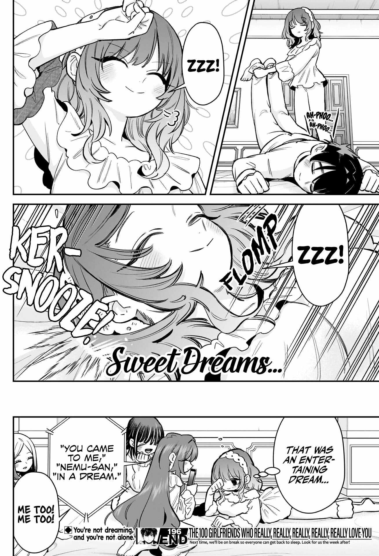 The 100 Girlfriends Who Really, Really, Really, Really, Really Love You Chapter 196 - Page 19 in English