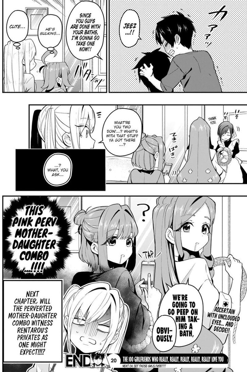 The 100 Girlfriends Who Really, Really, Really, Really, Really Love You Chapter 20 - Page 20 in English