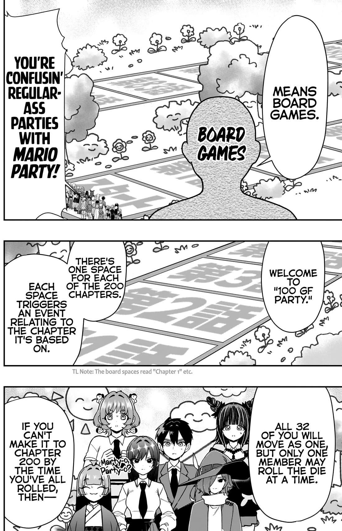 The 100 Girlfriends Who Really, Really, Really, Really, Really Love You Chapter 200 - Page 4 in English
