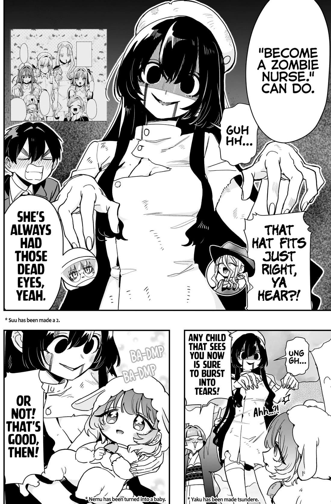 The 100 Girlfriends Who Really, Really, Really, Really, Really Love You Chapter 201 - Page 12 in English