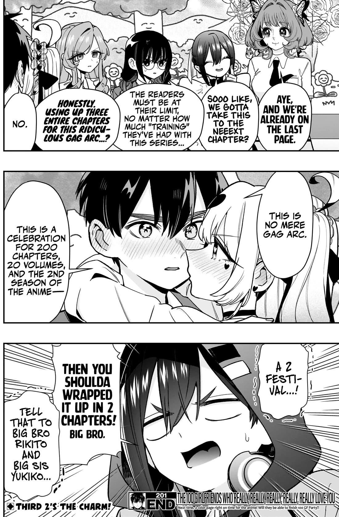 The 100 Girlfriends Who Really, Really, Really, Really, Really Love You Chapter 201 - Page 20 in English