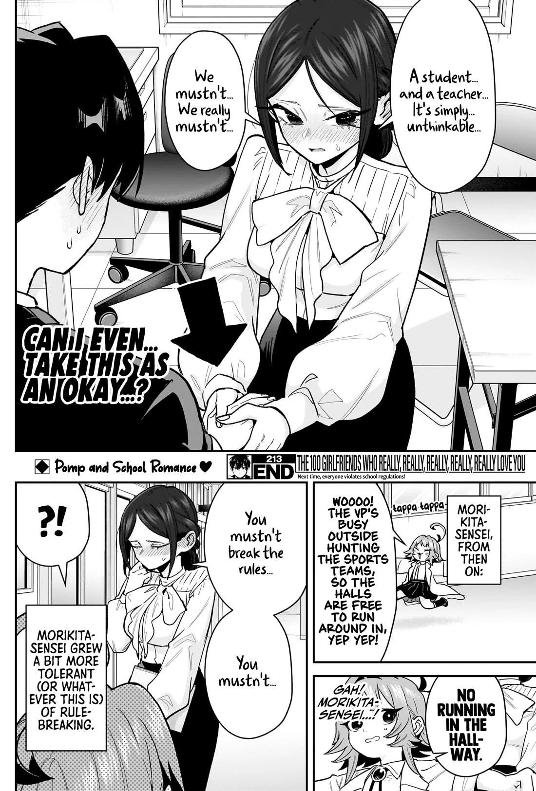 The 100 Girlfriends Who Really, Really, Really, Really, Really Love You Chapter 213 - Page 21 in English