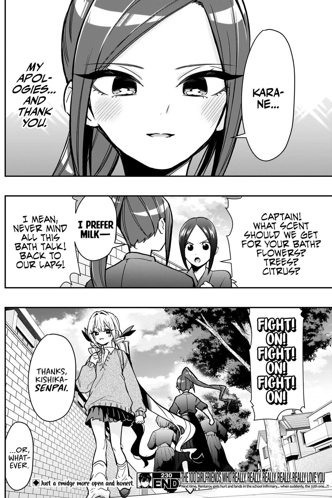 The 100 Girlfriends Who Really, Really, Really, Really, Really Love You Chapter 230 - Page 21 in English