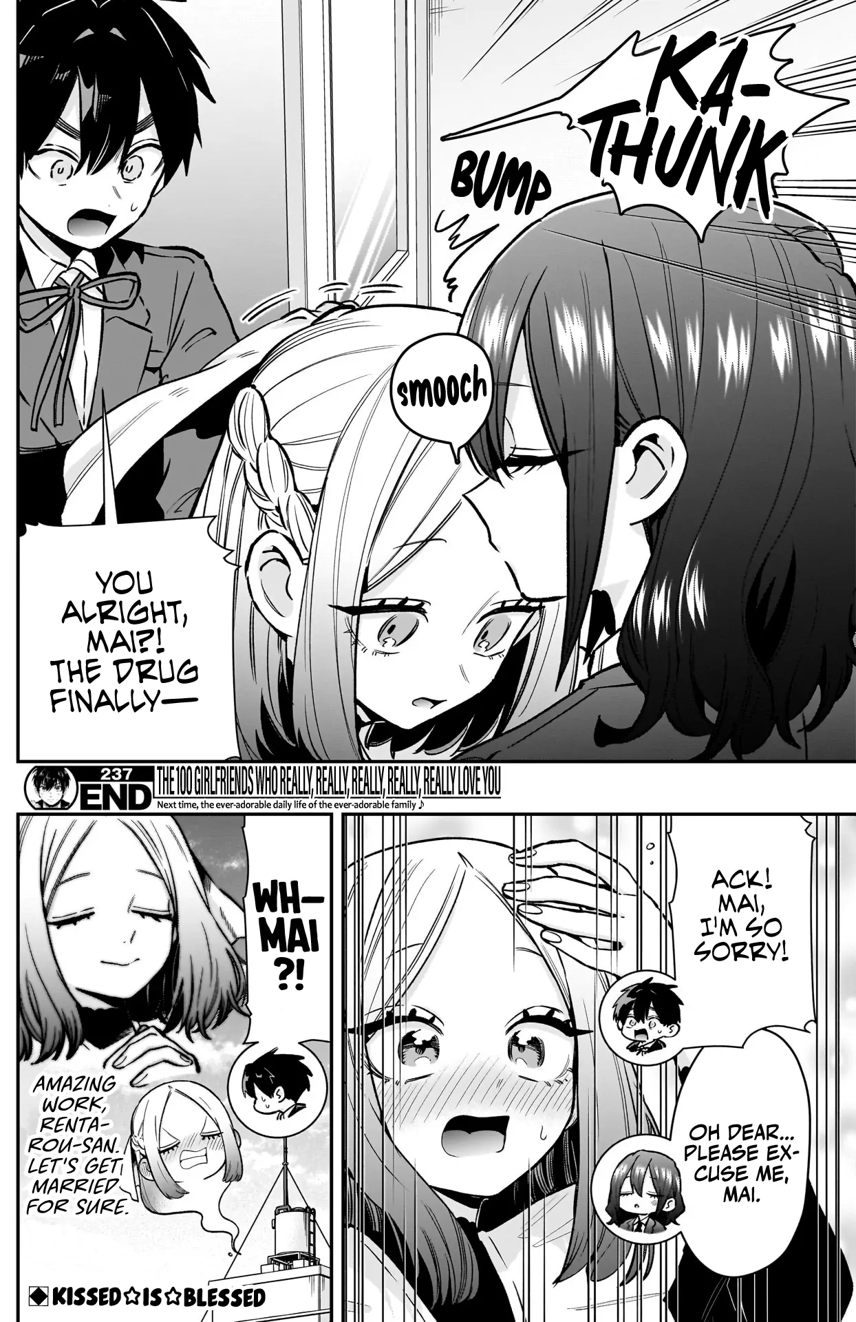The 100 Girlfriends Who Really, Really, Really, Really, Really Love You Chapter 237 - Page 21 in English