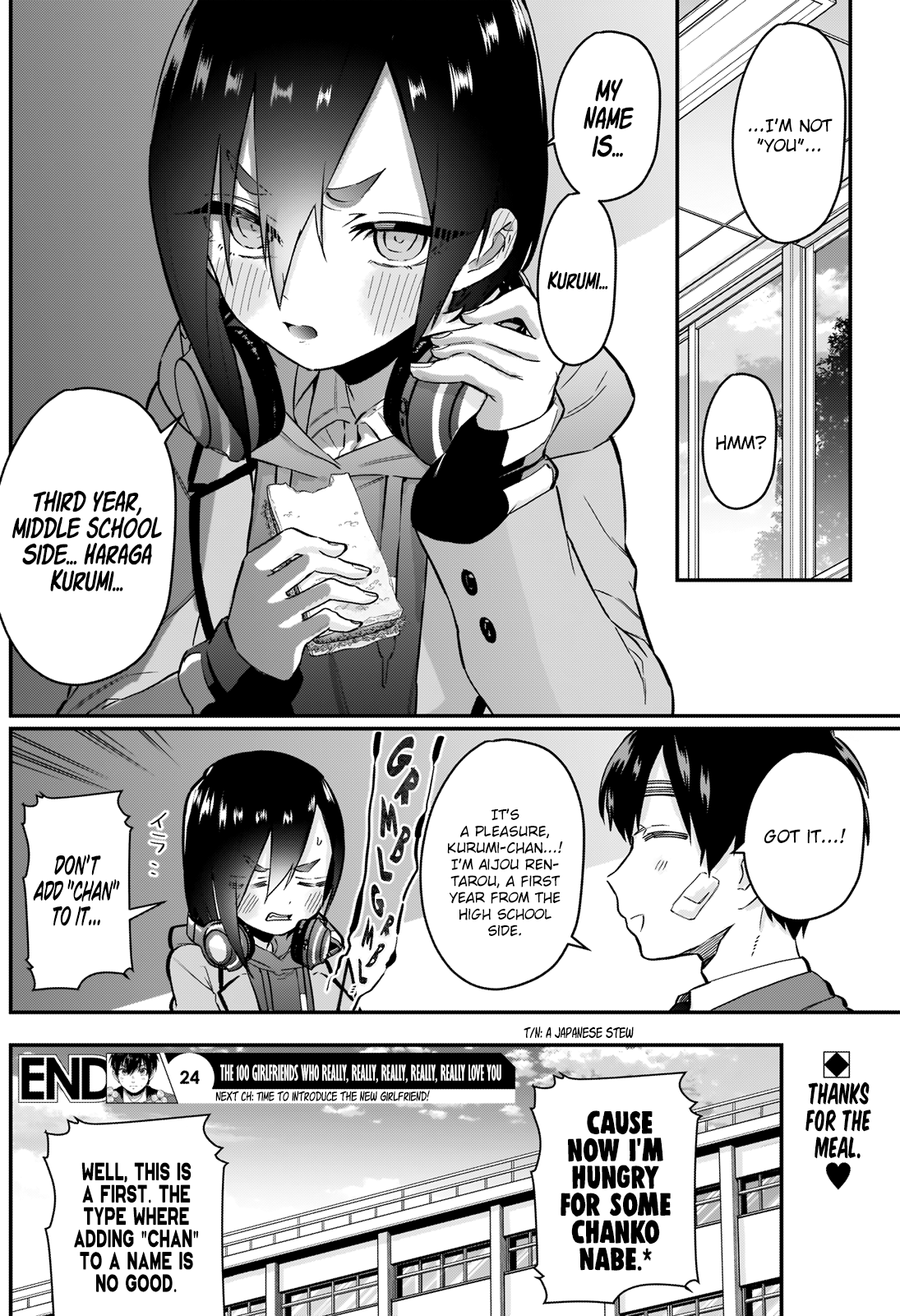 The 100 Girlfriends Who Really, Really, Really, Really, Really Love You Chapter 24 - Page 20 in English