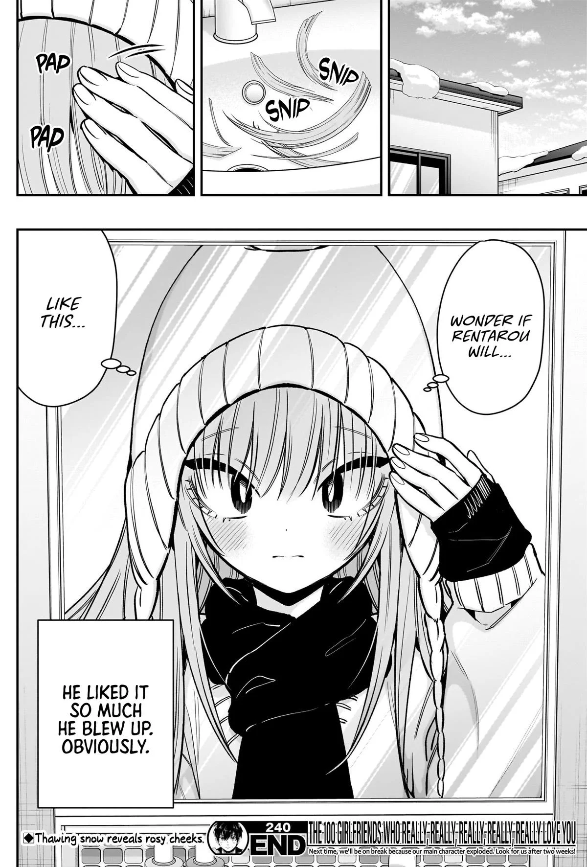 The 100 Girlfriends Who Really, Really, Really, Really, Really Love You Chapter 240 - Page 21 in English