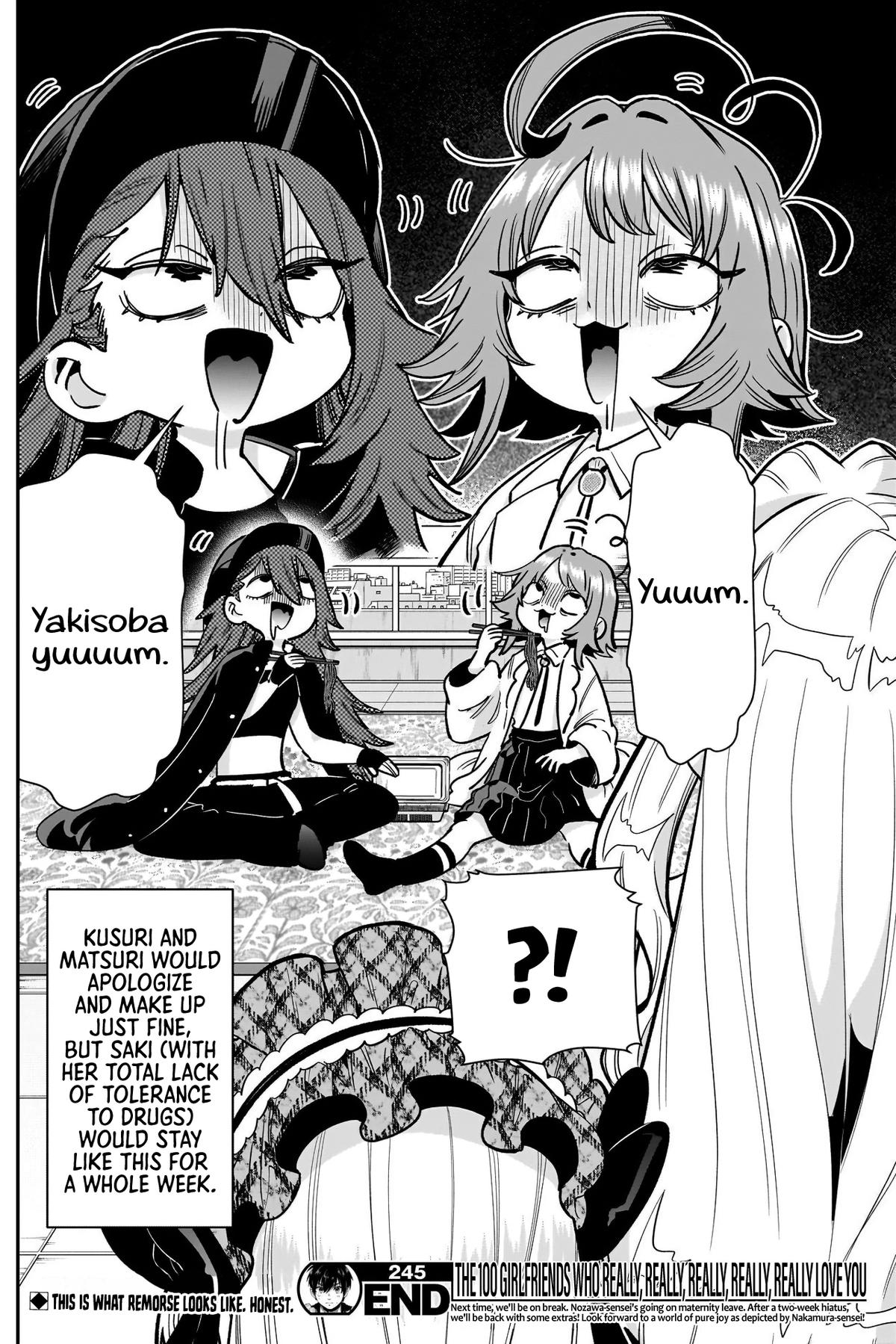 The 100 Girlfriends Who Really, Really, Really, Really, Really Love You Chapter 245 - Page 22 in English