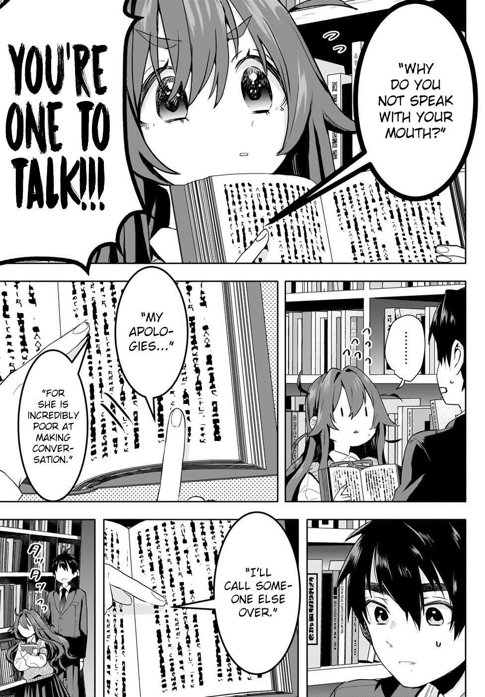 The 100 Girlfriends Who Really, Really, Really, Really, Really Love You Chapter 3 - Page 9 in English