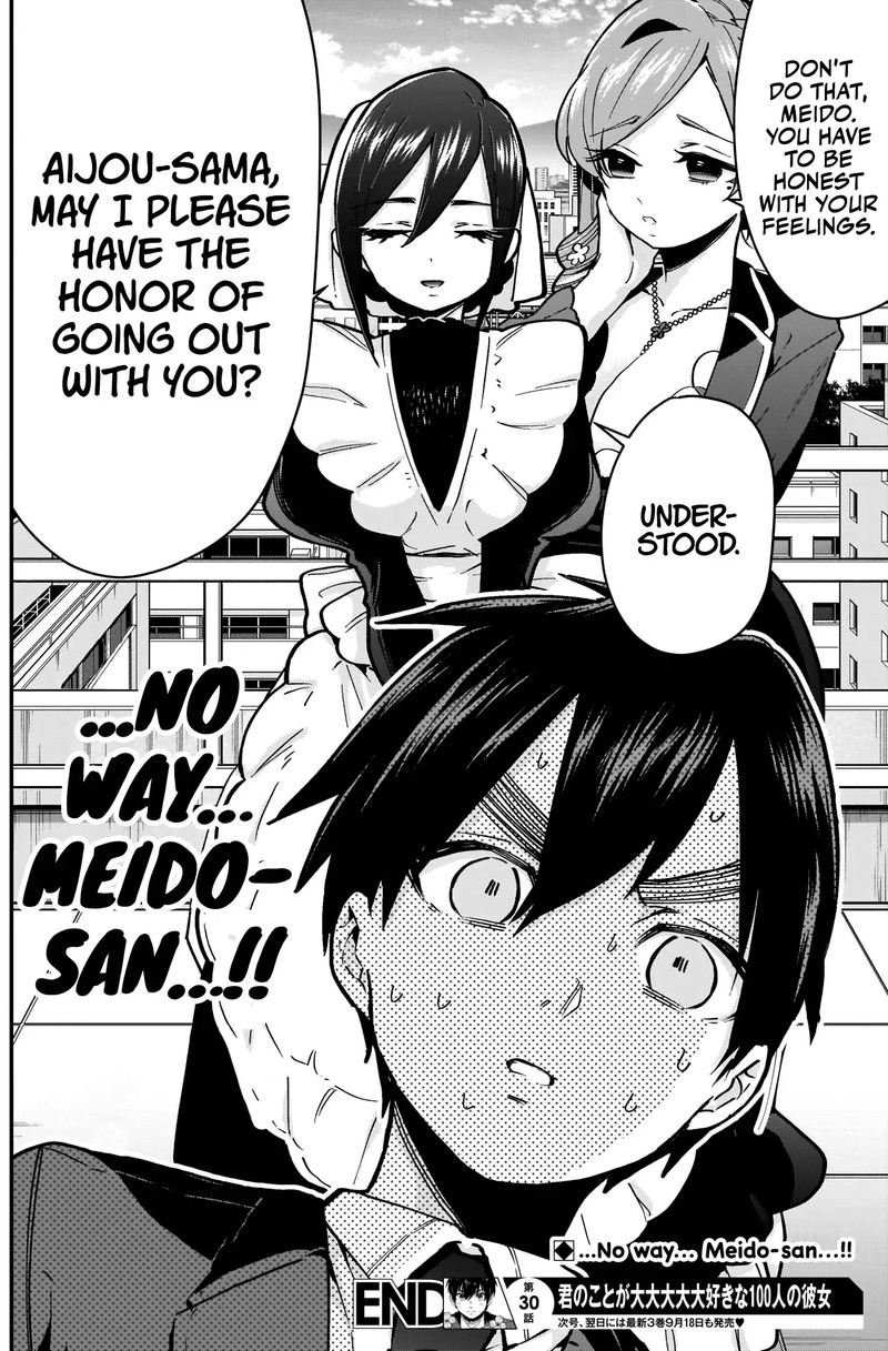 The 100 Girlfriends Who Really, Really, Really, Really, Really Love You Chapter 30 - Page 20 in English