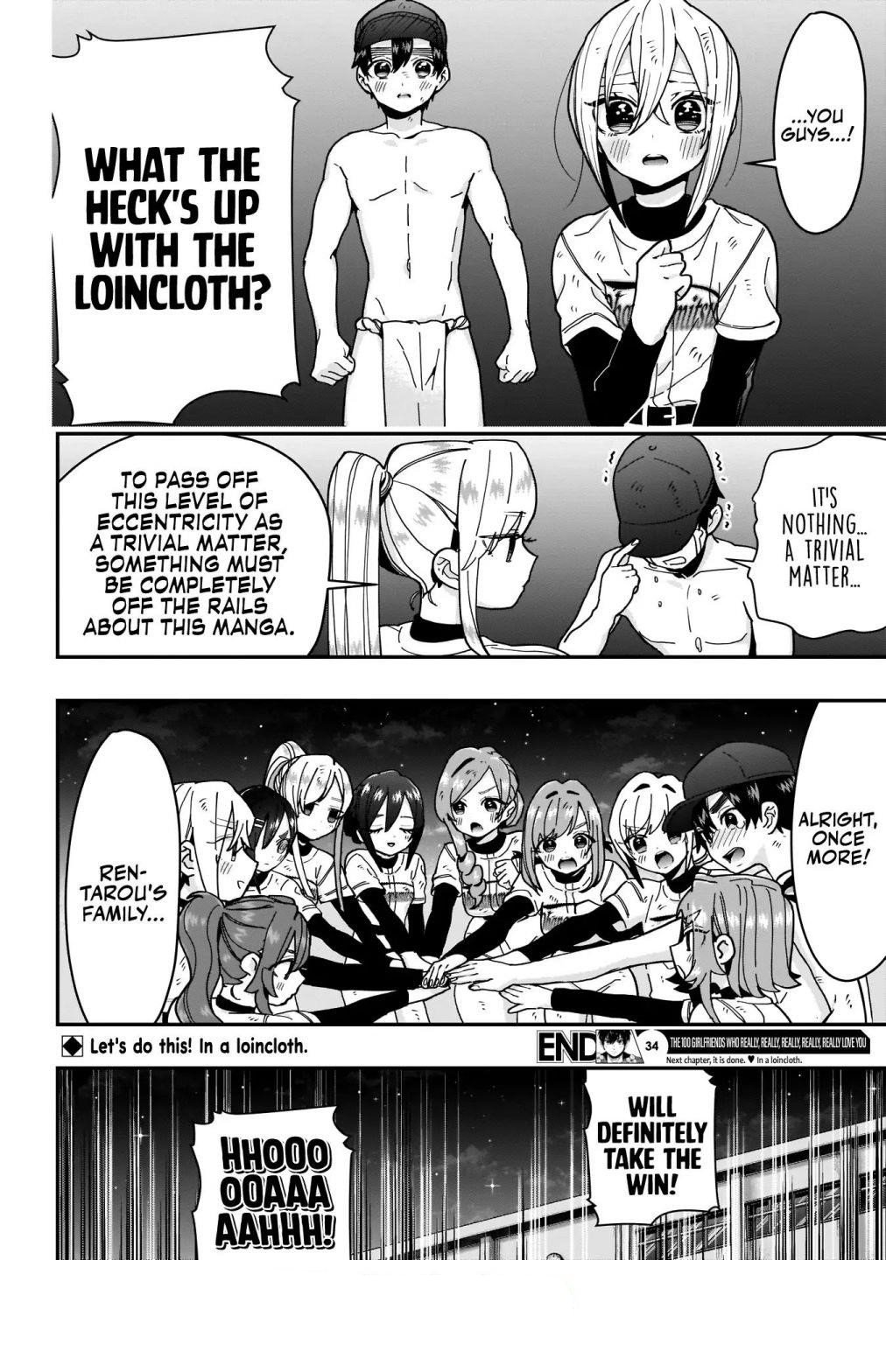 The 100 Girlfriends Who Really, Really, Really, Really, Really Love You Chapter 34 - Page 22 in English