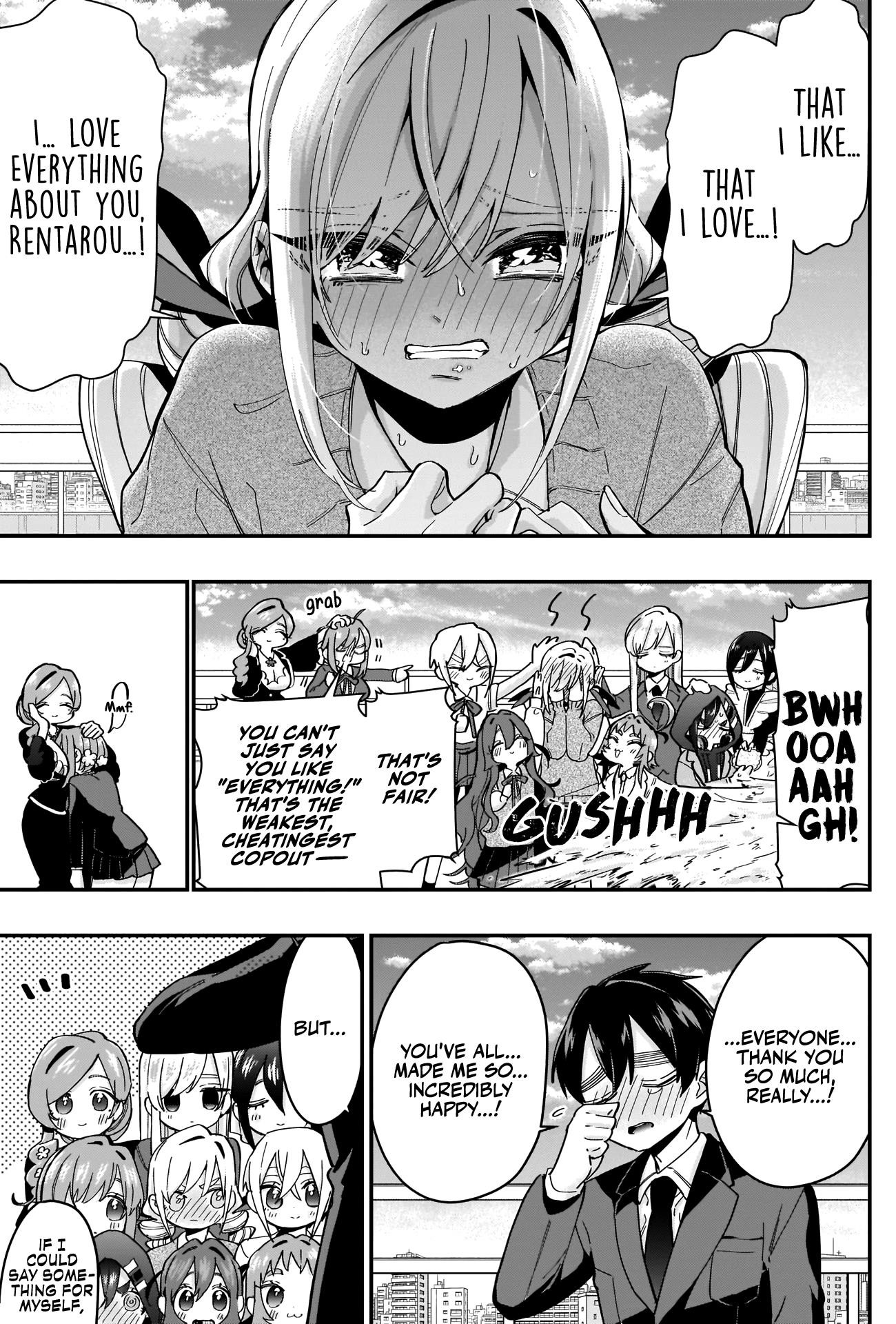 The 100 Girlfriends Who Really, Really, Really, Really, Really Love You Chapter 37 - Page 15 in English