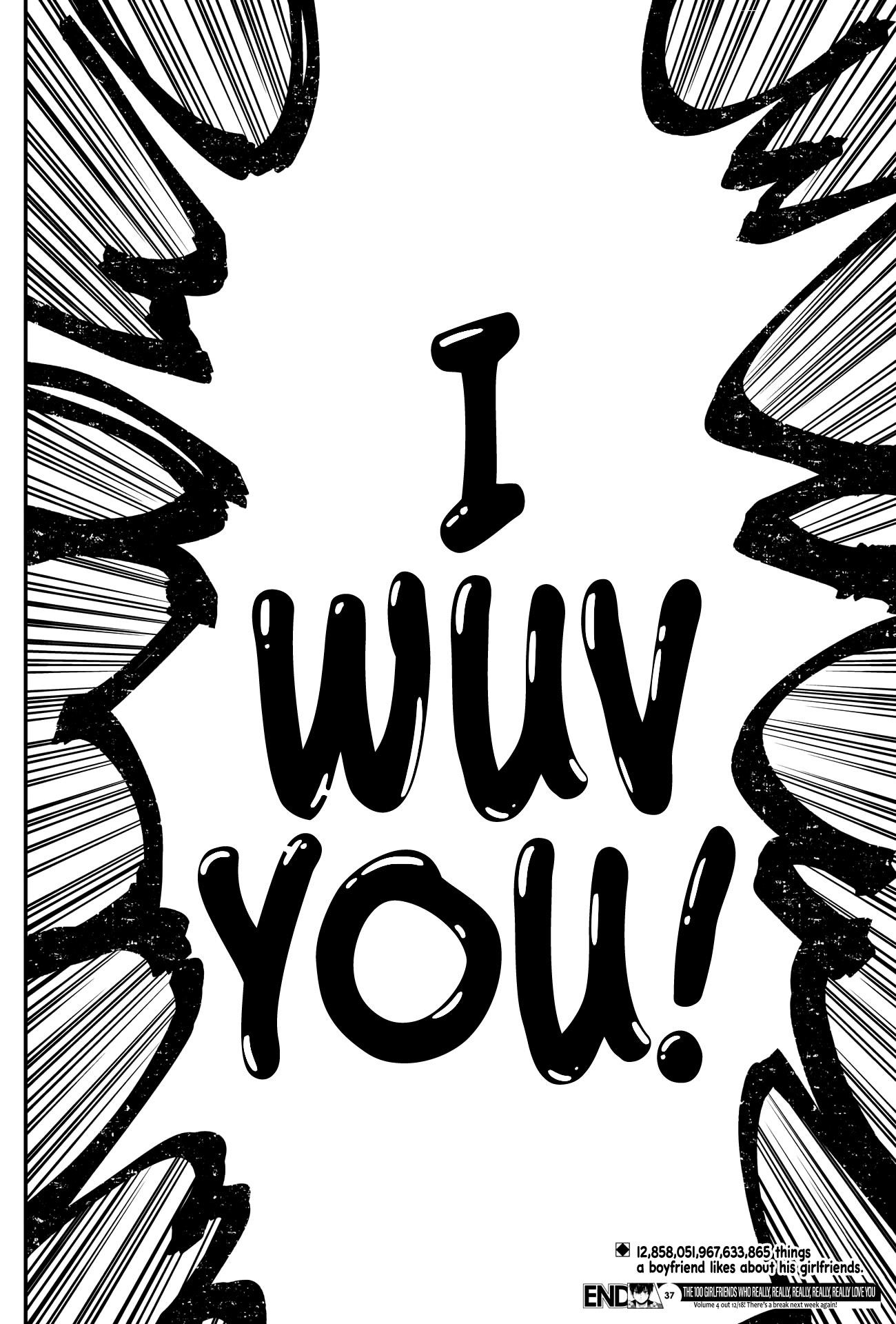 The 100 Girlfriends Who Really, Really, Really, Really, Really Love You Chapter 37 - Page 18 in English