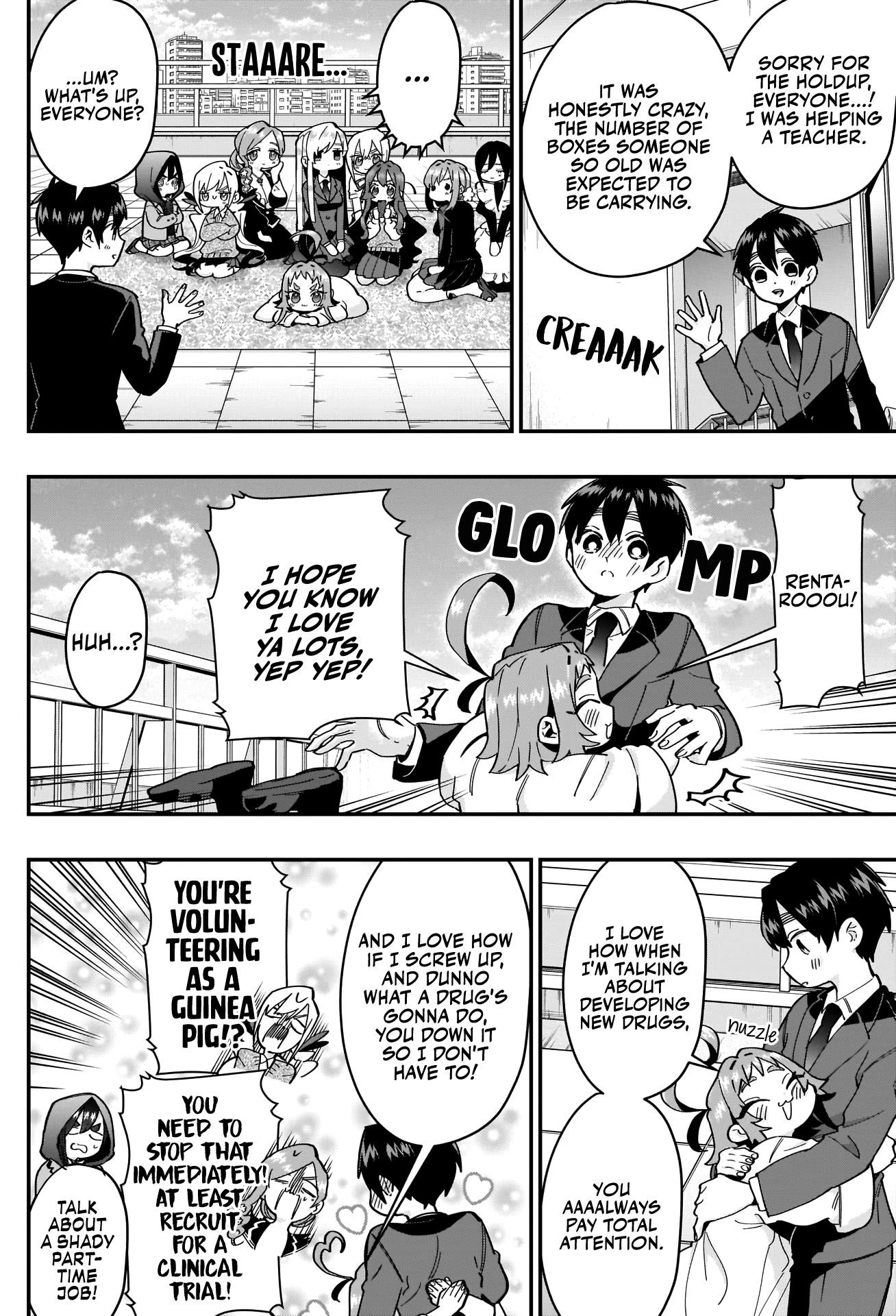The 100 Girlfriends Who Really, Really, Really, Really, Really Love You Chapter 37 - Page 4 in English