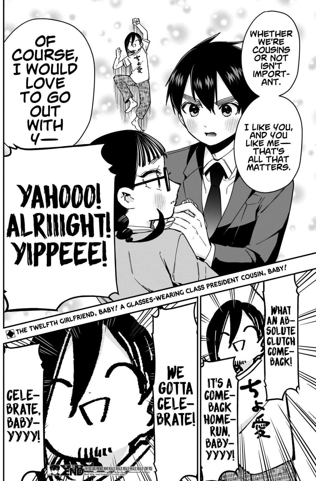 The 100 Girlfriends Who Really, Really, Really, Really, Really Love You Chapter 51 - Page 20 in English