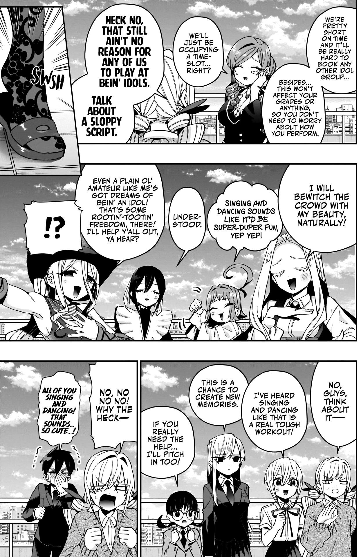 The 100 Girlfriends Who Really, Really, Really, Really, Really Love You Chapter 62 - Page 3 in English