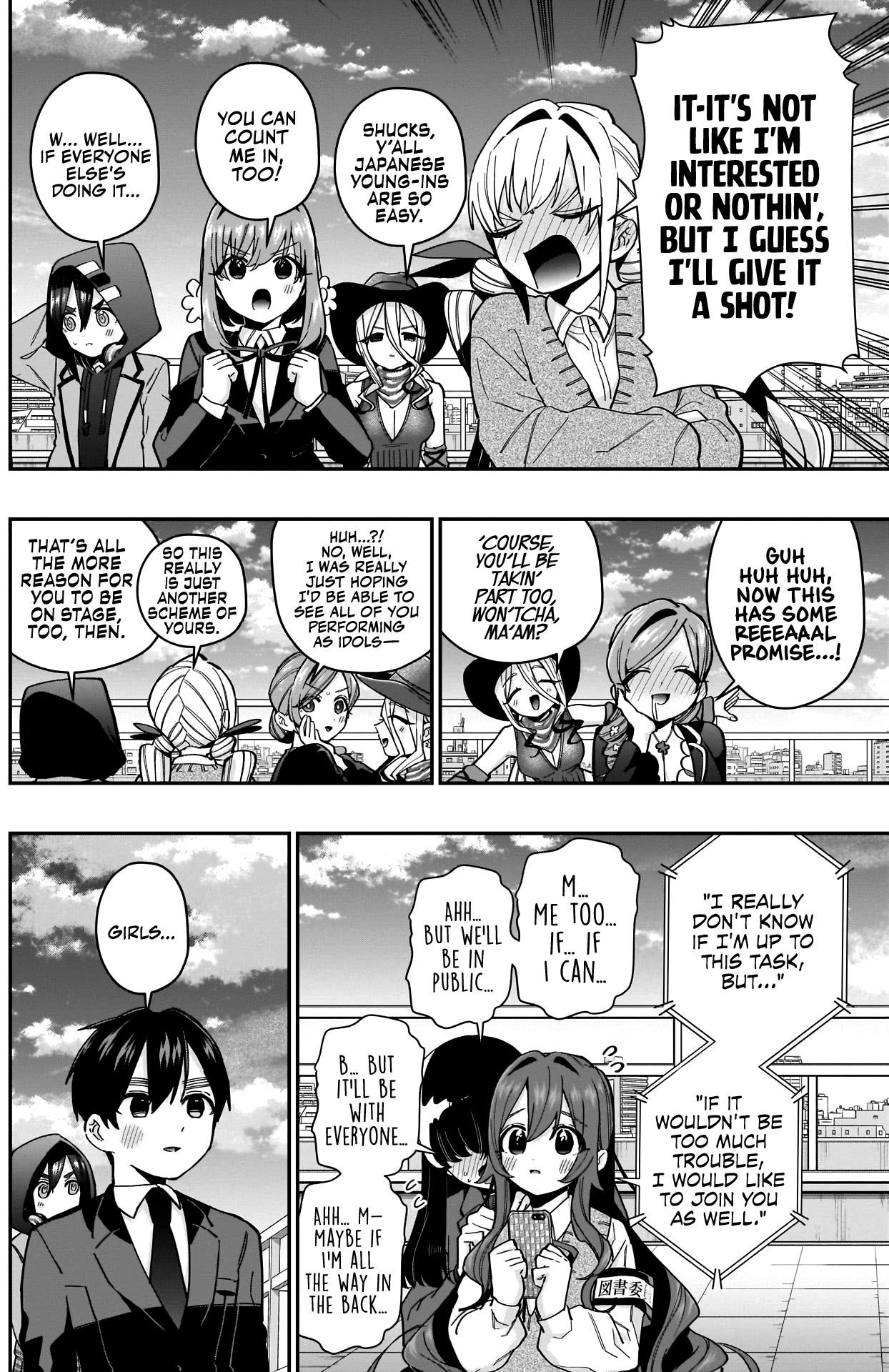 The 100 Girlfriends Who Really, Really, Really, Really, Really Love You Chapter 62 - Page 4 in English