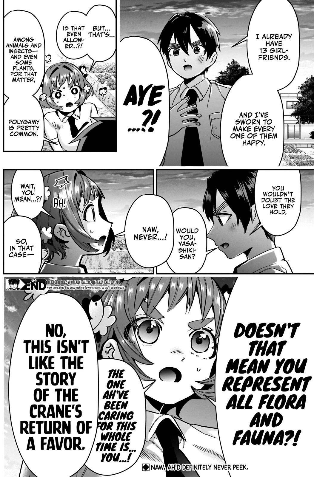 The 100 Girlfriends Who Really, Really, Really, Really, Really Love You Chapter 64 - Page 20 in English