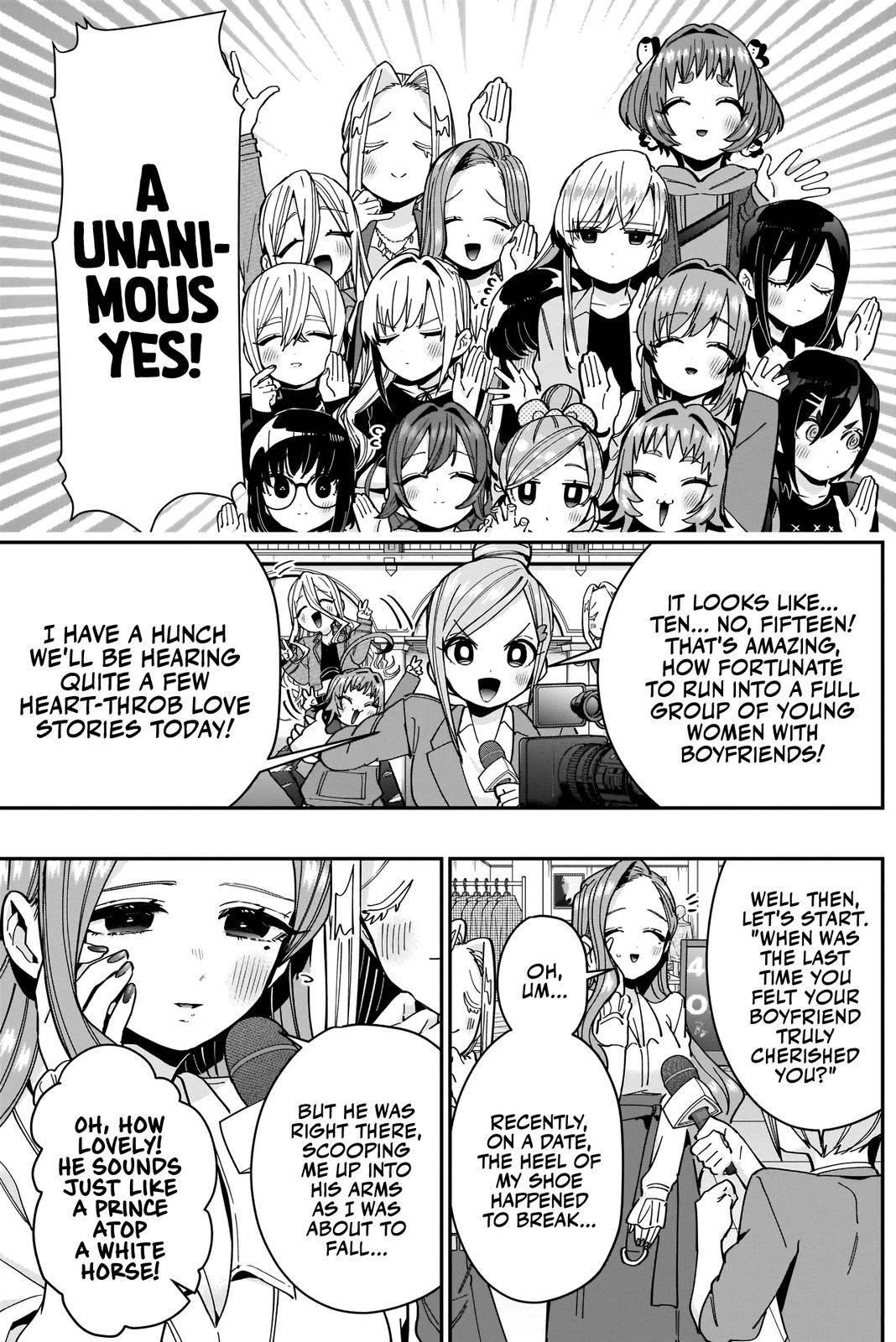 The 100 Girlfriends Who Really, Really, Really, Really, Really Love You Chapter 73 - Page 3 in English