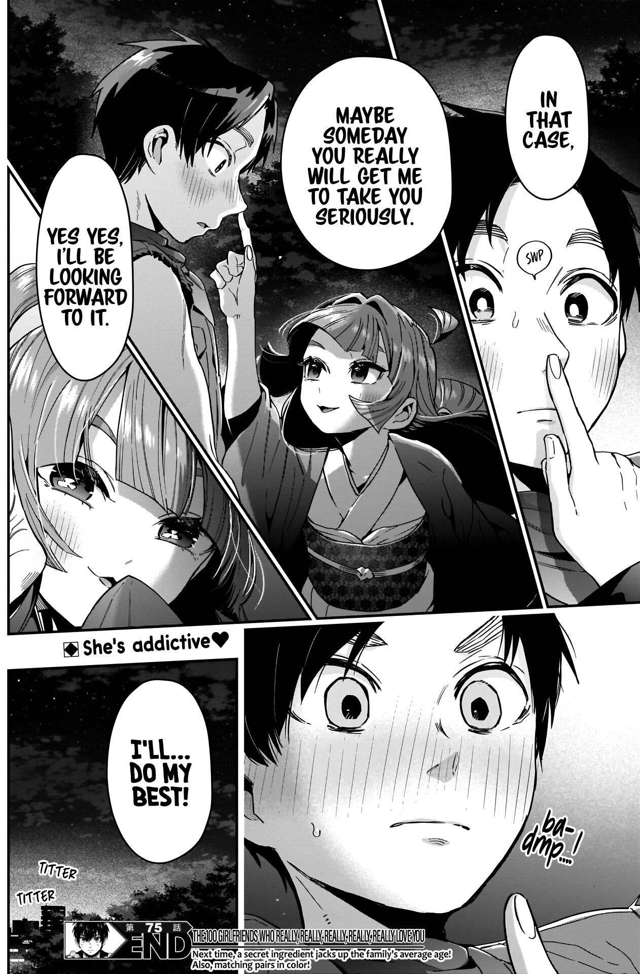 The 100 Girlfriends Who Really, Really, Really, Really, Really Love You Chapter 75 - Page 20 in English