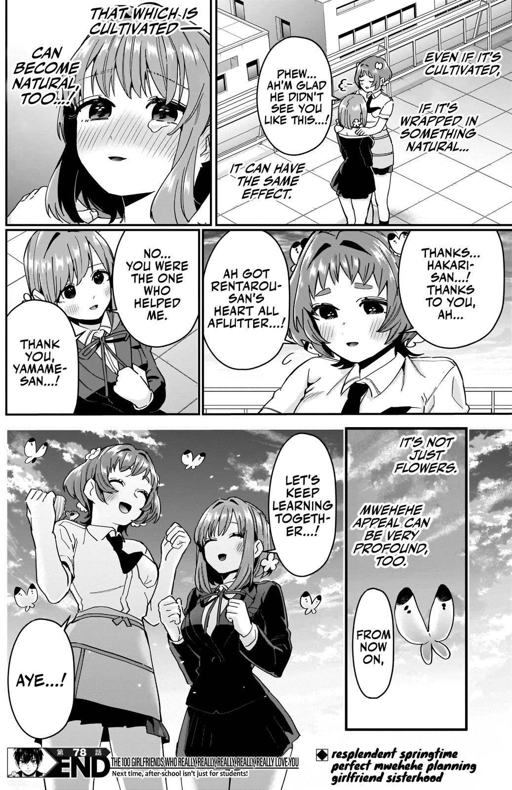 The 100 Girlfriends Who Really, Really, Really, Really, Really Love You Chapter 78 - Page 20 in English