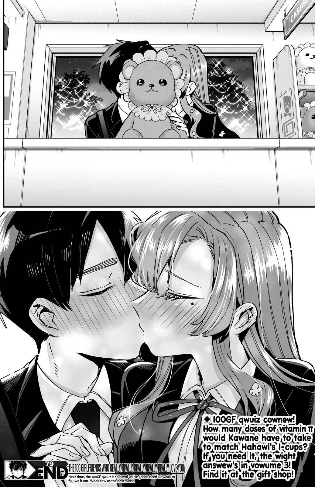 The 100 Girlfriends Who Really, Really, Really, Really, Really Love You Chapter 79 - Page 20 in English